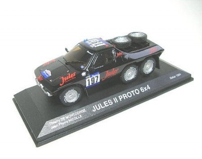 Jules II Proto 6x4 No.197 Rally Dakar 1984 1:43 NOREV in OVP mit Acrylhaube