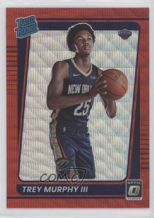 2021 Panini Donruss Optic Rated Rookie Red Wave Prizm Trey Murphy III #178 5i2