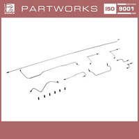 Bremsleitungen FüR Porsche 911 F 2.0 912 08/67-07/68 Lhd Set Gebogen