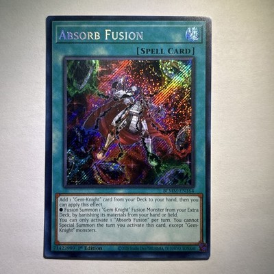 Absorb Fusion - BLMM-EN164 - Secret Rare - Monster Mayhem - 1st Edition ...
