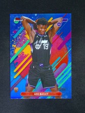2025-26 Topps Finest Ace Bailey #205 RC Rookie Rare SSP Blue Refractor /99