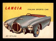 1954 Topps World On Wheels 10 Lancia  Ex X2924097