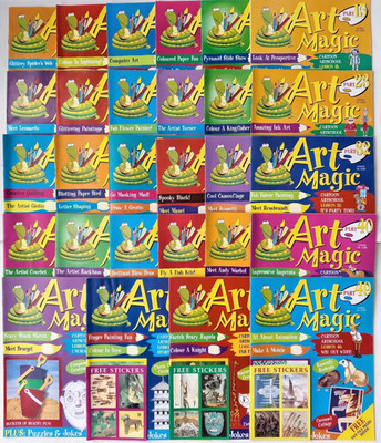 Art Magic Magazine Part 9 - 49 SELECT ISSUES Mags only No Free Gifts