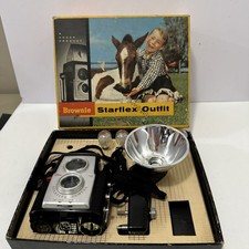 Vintage Camera Set In Box. Brownie By Kodak. Untested.