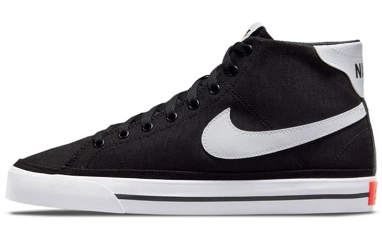Nike Court Legacy Canvas Mid Black White for Sale | Authenticity