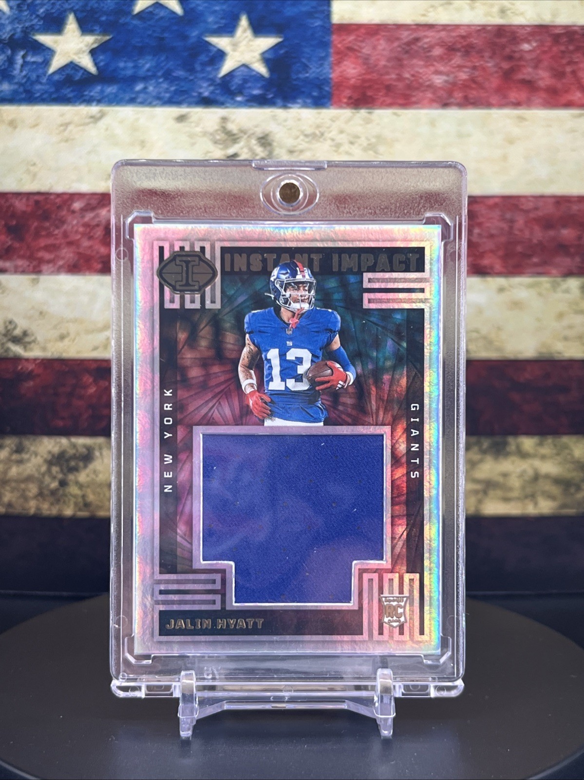 Jalin Hyatt Panini Illusions Instant Impact Relics #IIJHT Base