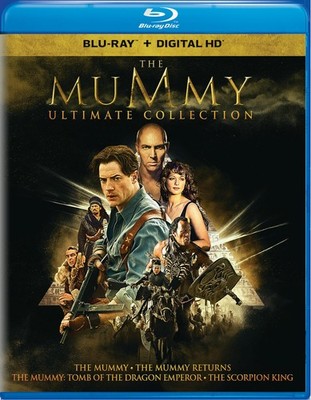 The Mummy Ultimate Collection Blu-ray The Rock NEW