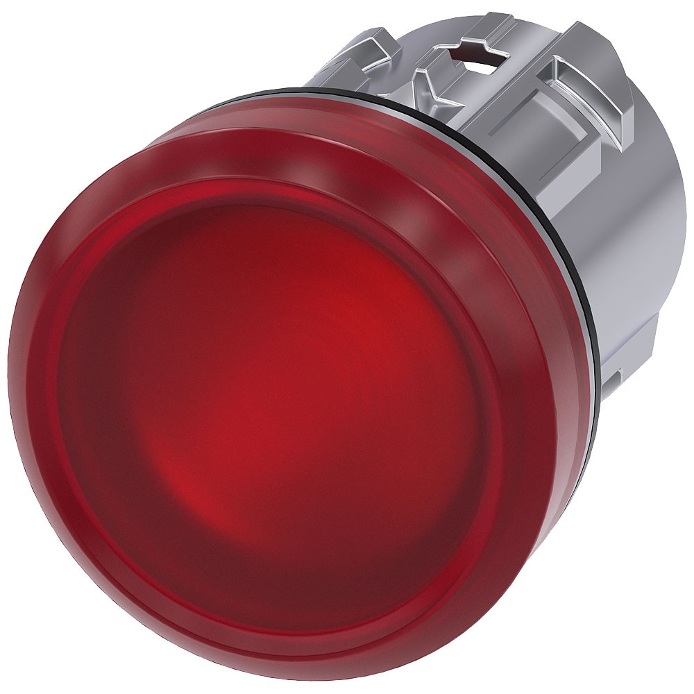 Siemens SIRIUS ACT indicator light red 22mm round lens