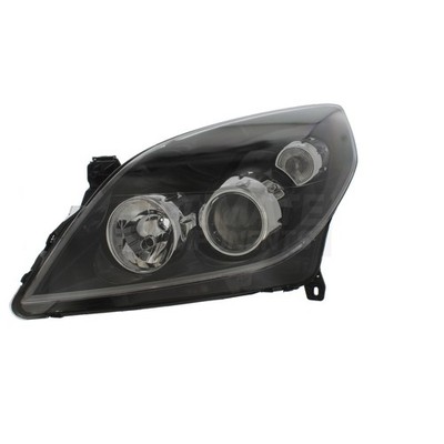 Vauxhall Vectra C Headlight Estate 2005-2009 Headlamp Black Inner Passenger Side