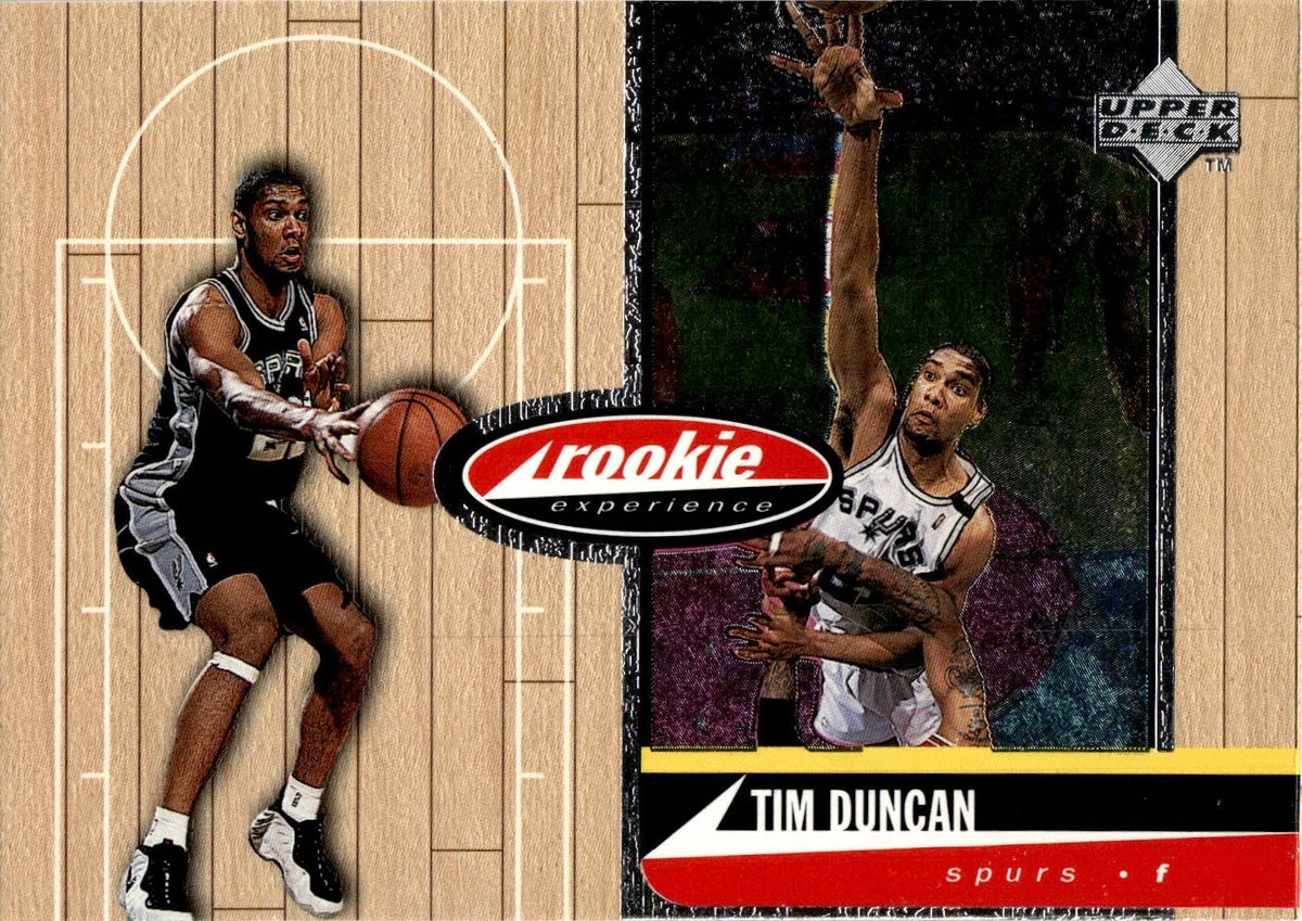 Upper Deck Tim Duncan Basketball Rookie Sports Trading Cards 