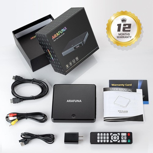DVD Player HDMI Small DVD Player for TV with All Region Free Compact 6 Inch - Picture 9 of 10