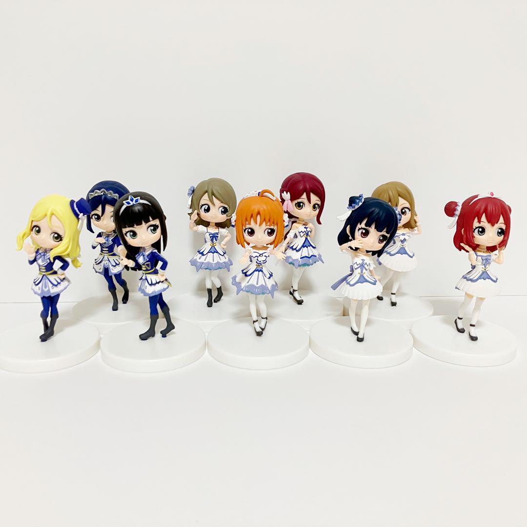 ラブライブ！　サンシャイン!! 　Qposket フィギュア Love Live Girls Figure lot of 9 Set sale qposket complete