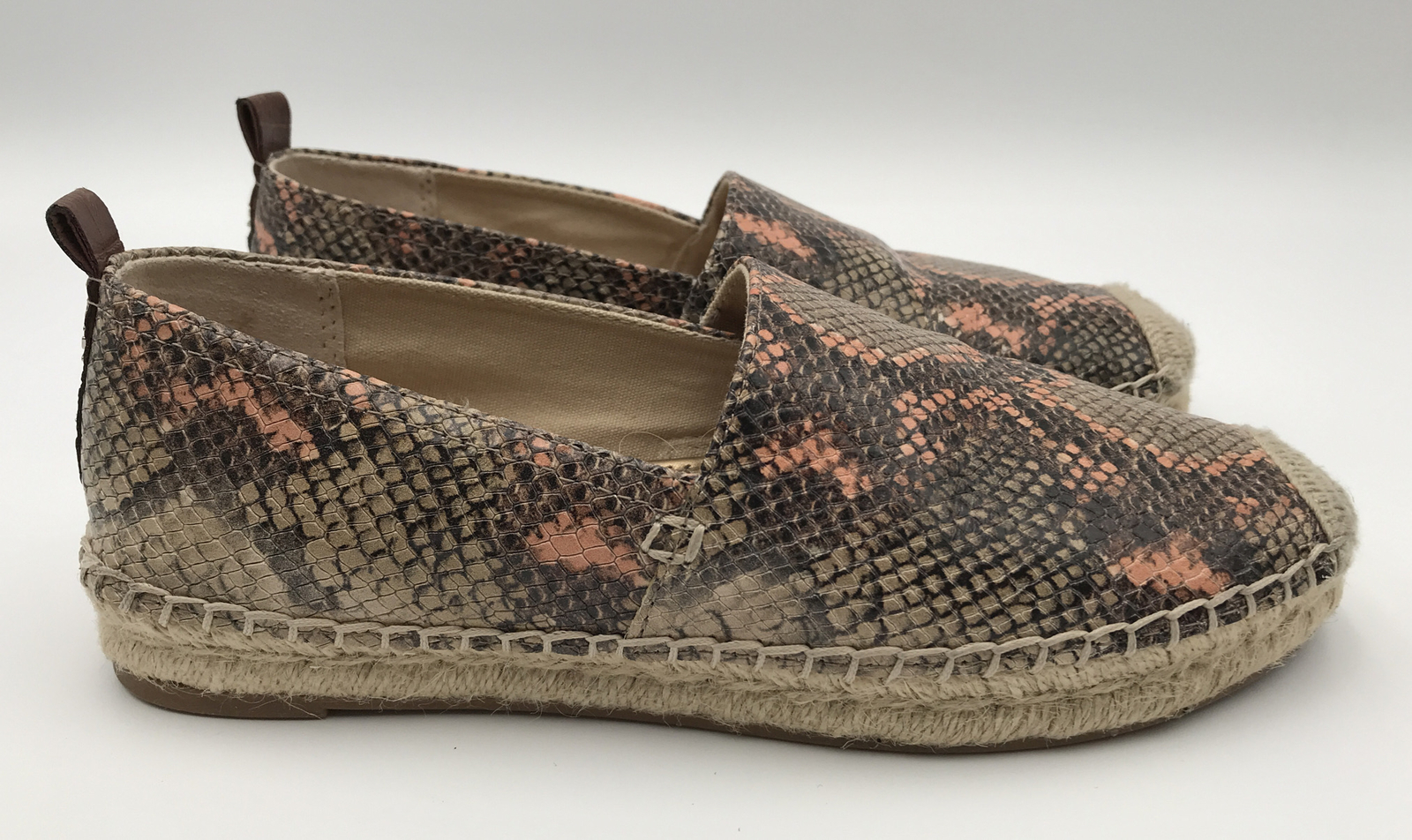 Sam Edelman Leather Snake Print Python Espadrille… - image 10
