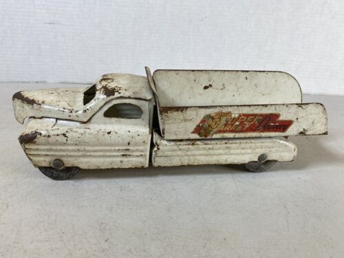 Buddy L Super Market Delivery Truck Metal Vintage 1940s 9D18 - Picture 2 of 9