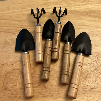 6 Piece ''Kids Little Helper'' Mini Gardening Tools Easter Christmas Birthday Gift