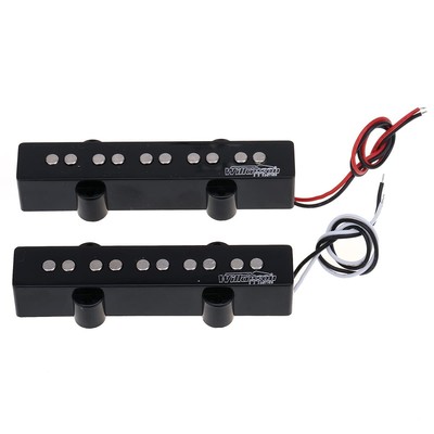 Wilkinson M-series WOJB5 Variable Gauss Ceramic Jazz Bass Pickups Set for 5-s...