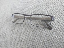 Marius Morel Aluminum Vintage Eyeglasses Model 1528M Dark Blue  Gray 52-19