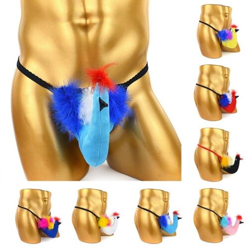 Sexy y creativo estampado de pájaro tanga calzoncillos hombre cintura [talla cintura] varios colores - Imagen 1 de 22