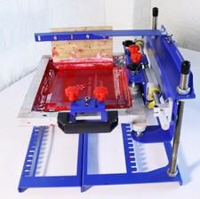 TECHTONGDA 6.7''/170mm Diameter Curved Screen Printing Machine Screen Press Kit