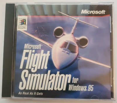 Microsoft Flight Simulator for Windows 95 Case and Disc Only