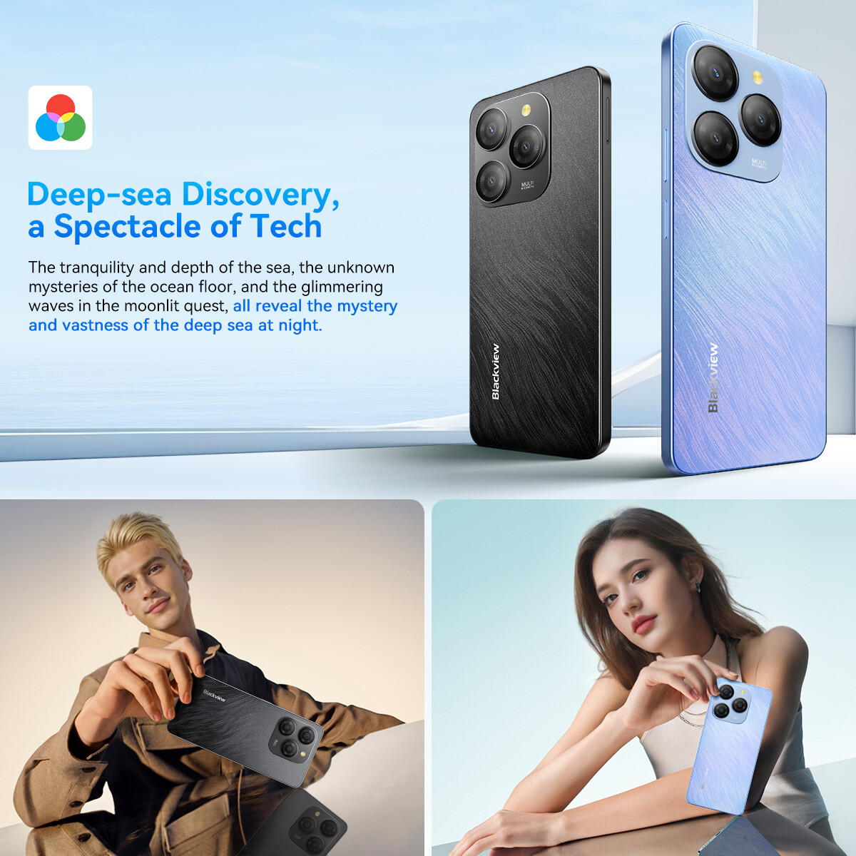Blackview SHARK 9 5G Smartphone 24GB+256GB 6.67