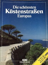 F002 - ADAC Freizeitatlas 1988 - Die schönsten Küstenstraßen EUROPAS -