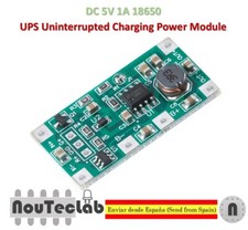 DC 5V 1A UPS Uninterrupted Power Supply Module 18650 Lithium Battery Protection