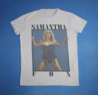 Samantha Fox Naughty Girls Need Love Too T Shirt Full Size S-5XL