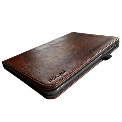 Premium Leather Cover Apple iPad Mini 5 2019 Tablet Protective Case Pouch Brown