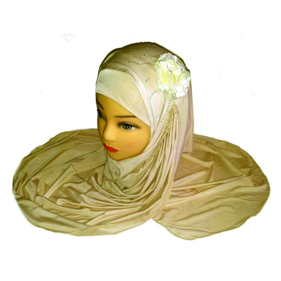 Kopftuch Con Strass Islamico Copricapo Jadeed Muslima Hijab Tuch - Foto 6