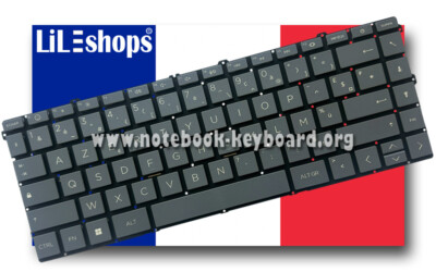 Clavier AZERTY Français Pour HP Pavilion – 14-ce0039nf, 14-ce0040nf, 14-ce0041nf, Rétroéclairé