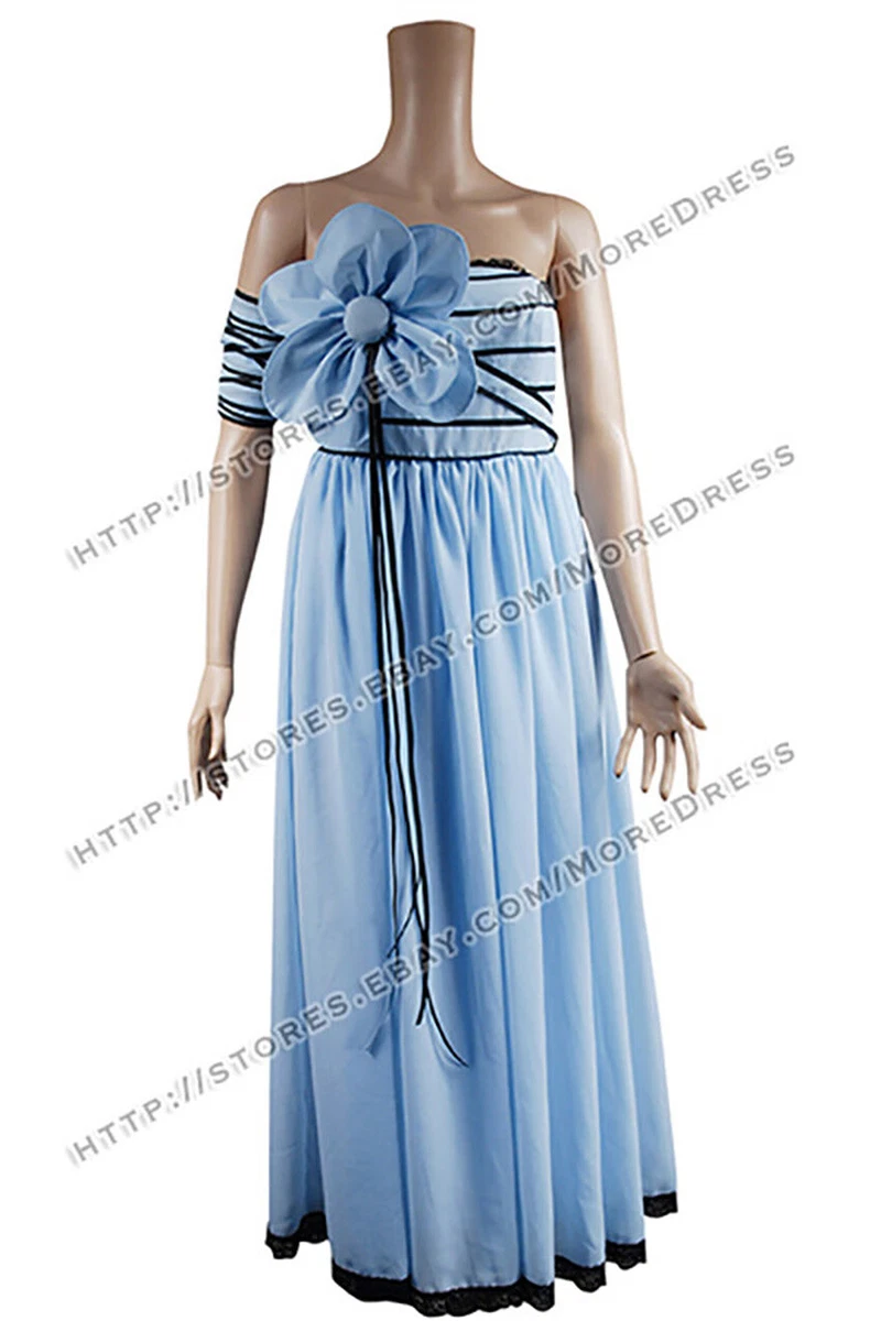 blue dress for office Dreamy 1950's Alice In Wonderland Blue Tulle Prom Dress / SM – Xtabay  Vintage main image 1