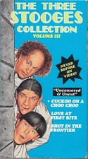 The Three Stooges Collection - Volume 3 - 1990 Goodtimes Home Video VHS Tape