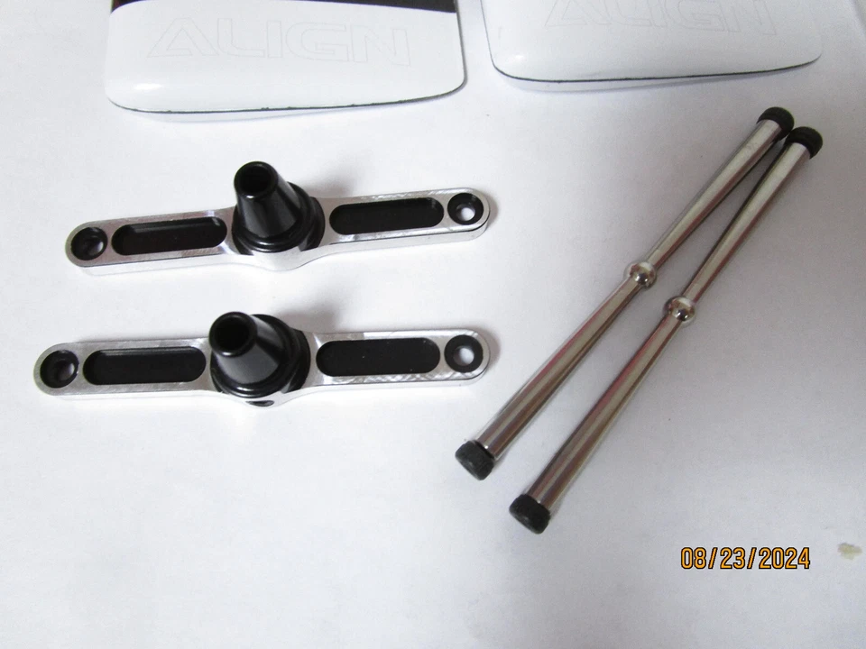 Juego de paletas de fibra de carbono Align 700nh3 T-Rex 700 Foto 4 de 4