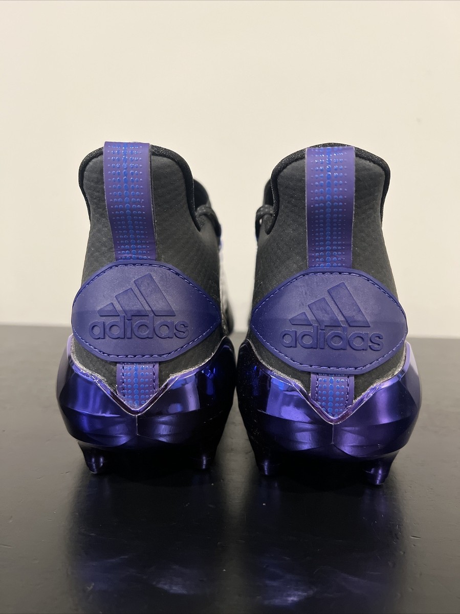 Size 14 Adidas SM Adizero Football Cleats Black Chrome  display picture 3