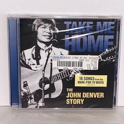 Factory Sealed Take Me Home: The John Denver Story TV Soundtrack CD