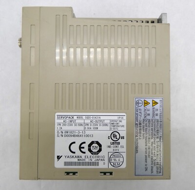 Yaskawa Electric SGDS-01A31A Servo Drive SERVOPACK Working Surplus