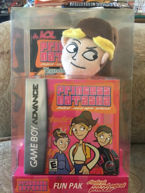 Princess Natasha: Student Secret Agent (Nintendo Game Boy Advance, 2006) NEW