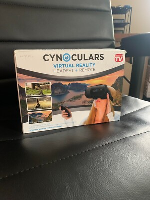 Cynoculars Virtual Reality Headset & Remote-As Seen On T.V.