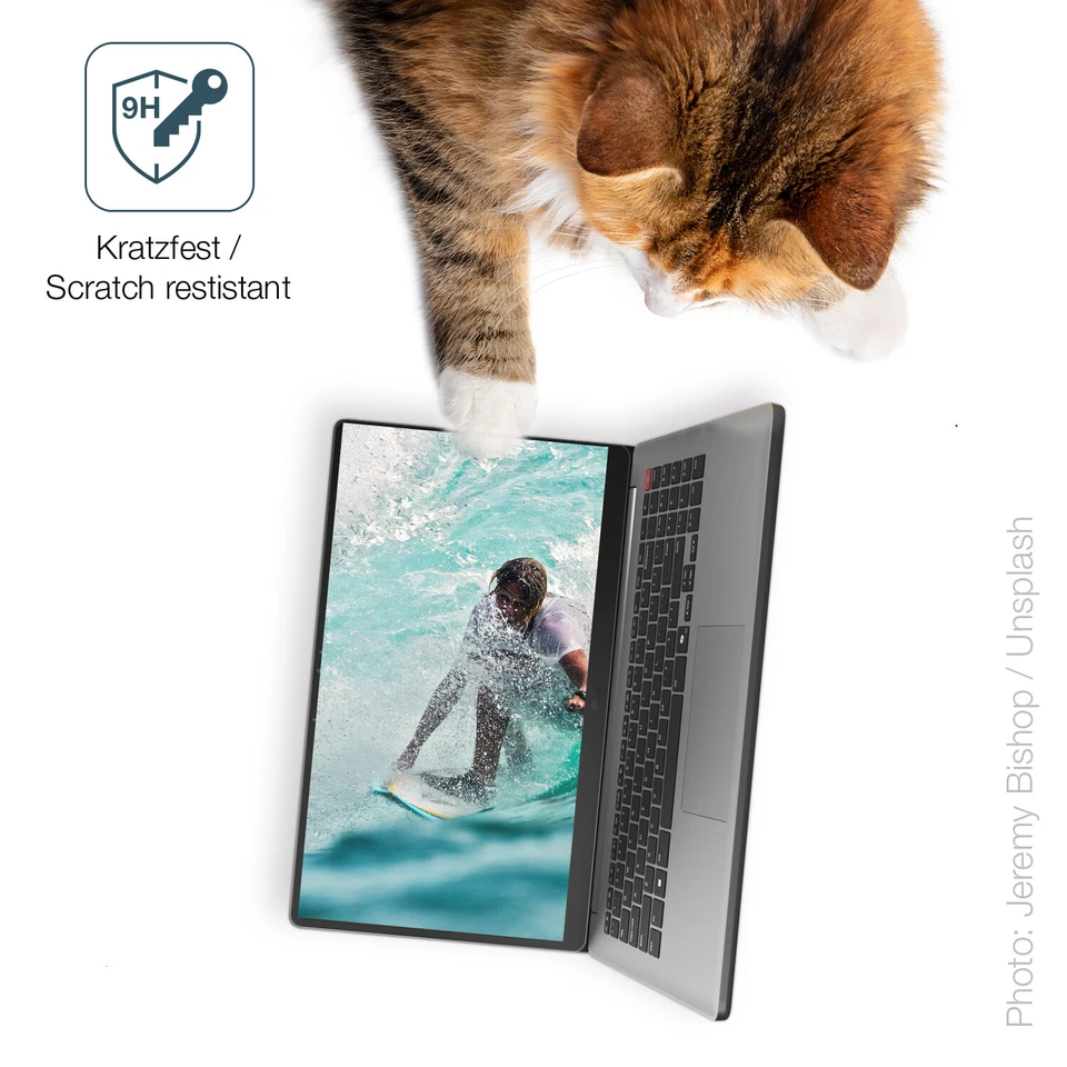 2x Screen Protector for LG Gram Book 15.6 Zoll matte Flexible Glass 9H dipos - Image 3 of 4