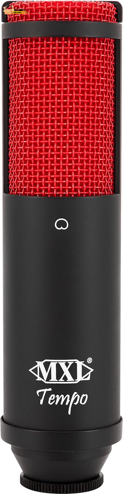 Mics, 1 Instrument Condenser Microphone, Black/Red, 2.95 X 5.91 X 12.20 Inc