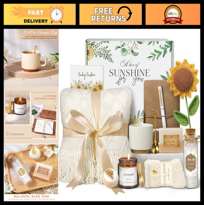Self Care Package for Women - Birthday, Get Well Soon, Inspirational Gift Basket