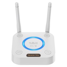 Upgraded Bluetooth 5.3 Audio Receiver, Long Range HiFi Bluetooth Adapter w/ 3...