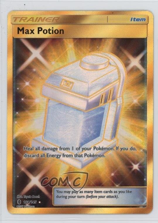 Secret - Max Potion Pokémon Sun & Moon Guardians Rising #164