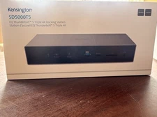 Kensington SD5000T5 Thunderbolt 5 Docking Station Dual Display for MacBooks