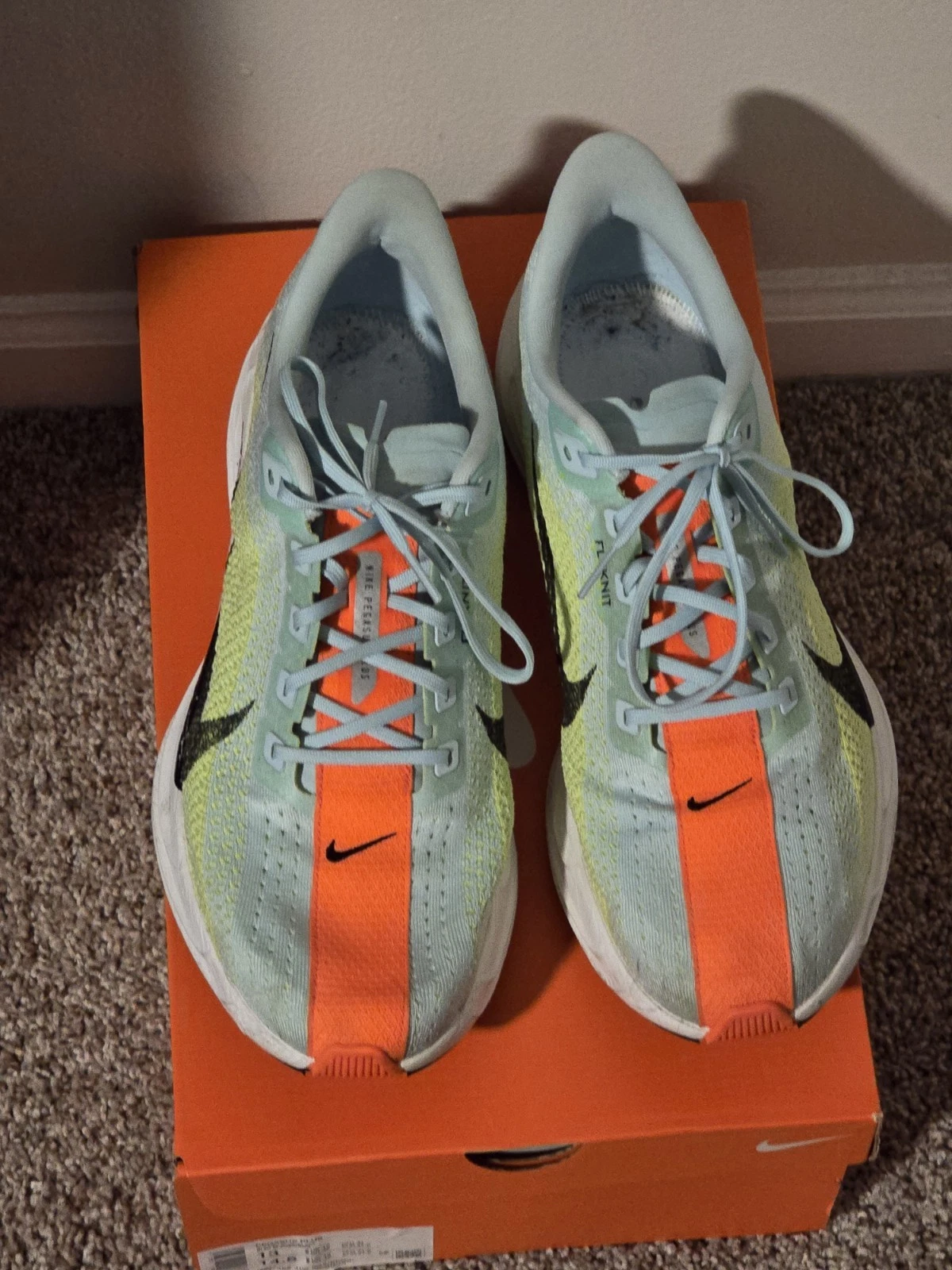 Nike Pegasus Plus Glacier Blue Life Lime Pre-owned Turbo