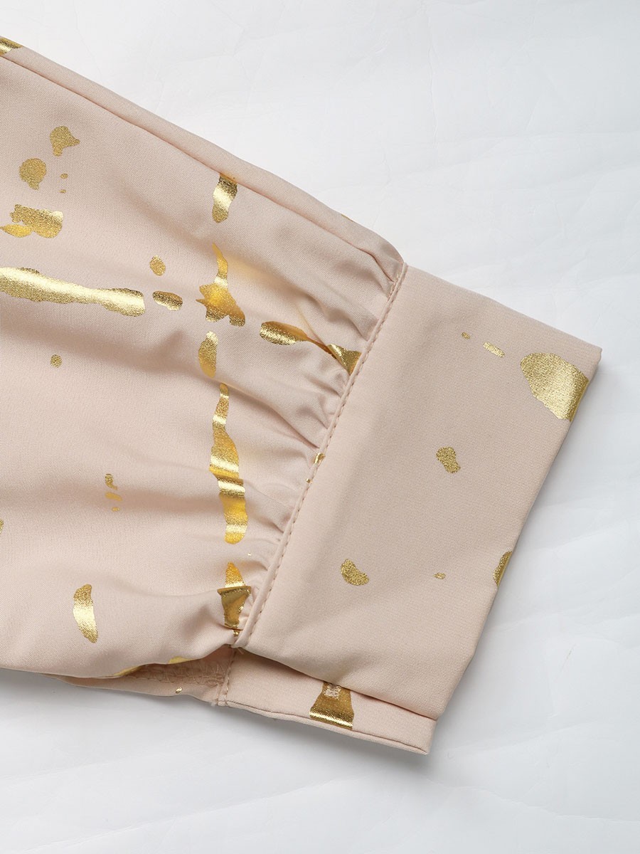 Camicia casual camicia con risvolto vestibilità comoda design alla moda chiusura a fila singola