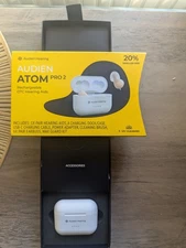 Audien ATOM PRO 2 Wireless Rechargeable OTC Hearing Aids