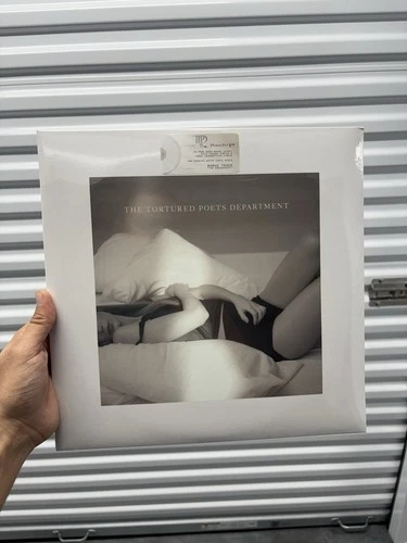 TAYLOR SWIFT Tortured Poets Department WHITE VINYL Record New With RSD Card