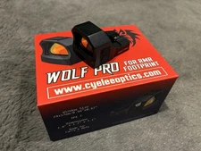 Cyelee Optics Wolf Pro Duty 3 MOA Red Dot Sight RMR Footprint Waterproof